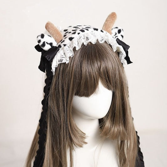 Cute Cow Hair Accessory