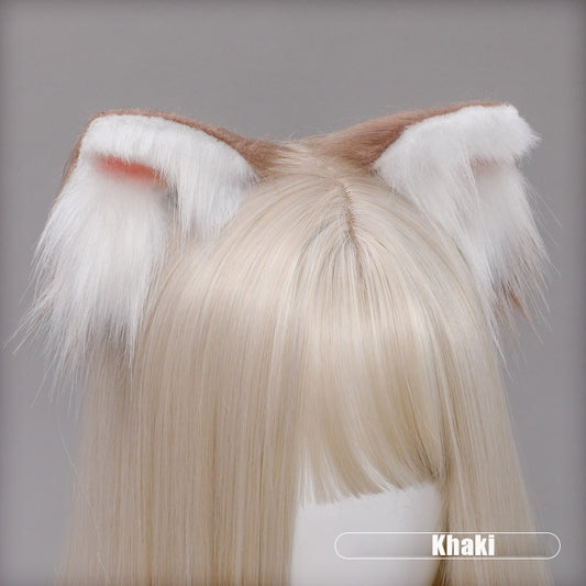 1 Pair Cute Fluffy Cat Ear Hair Accessory